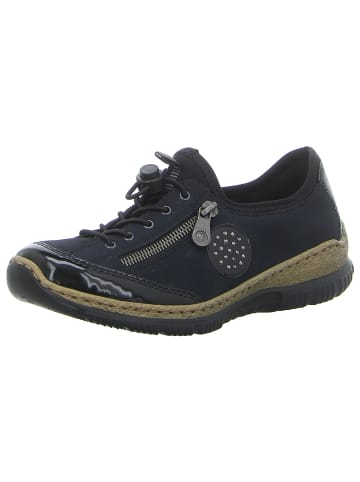 rieker Sportlicher Schnürschuh in blau
