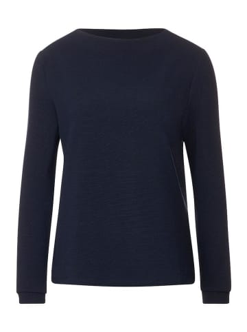 Street One Sweatshirt in deep blue