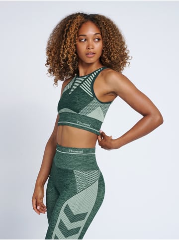 Hummel Bh Hmlvera Damen in DARKEST SPRUCE/BASIL MELANGE