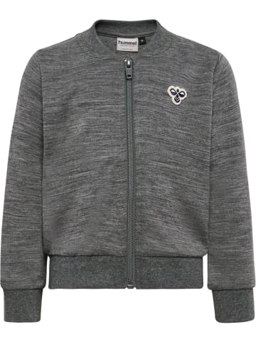Hummel Reißverschluss Tops Hmlmini Kinder in DARK GREY MELANGE