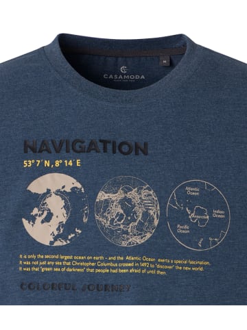 CASAMODA T-Shirt in Blau