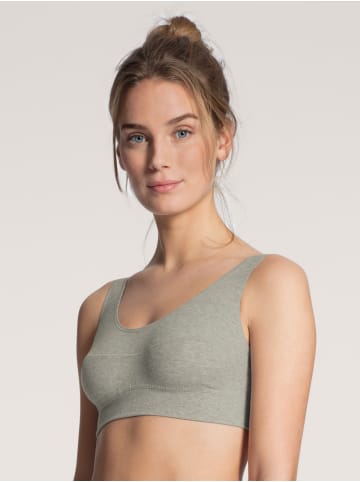 Calida Bustier in stein meliert
