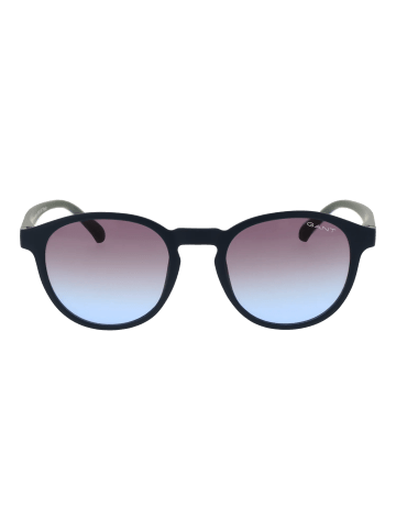 Gant Herren Sonnenbrillen Rund Blau