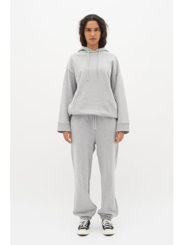 InWear Kapuzenshirt Lane Lockere Passform in Light Grey Melange