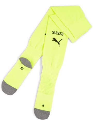 Puma Socke "Team SFV Stacked Logo Socks Replica" in Gelb
