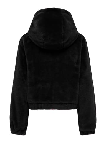 JDY Kunstpelzjacke in Black