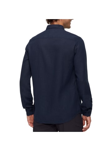 Mammut Langarmhemd in Navy