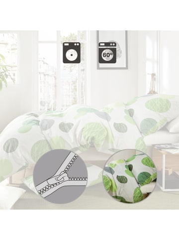 REDBEST Renforcé Bettwäsche in grün