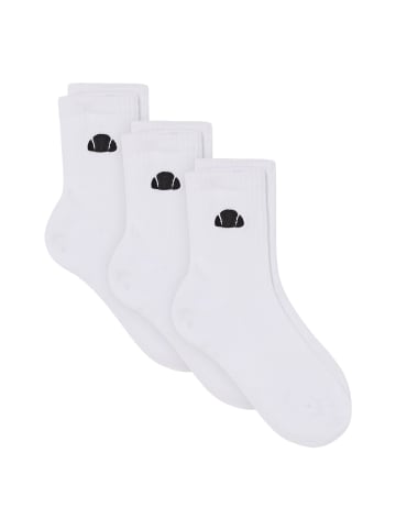 ellesse Socken 3er Pack in Weiß