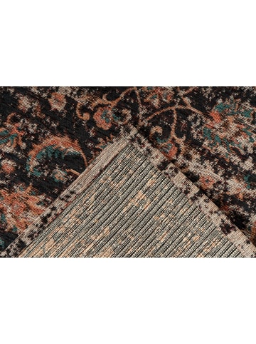 Kayoom Kurzflor Teppich Charme 225 in multi - rot - rechteckig