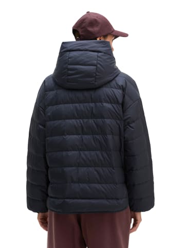 Marc O'Polo Daunen-Steppjacke mit Kapuze relaxed in Martime Blue
