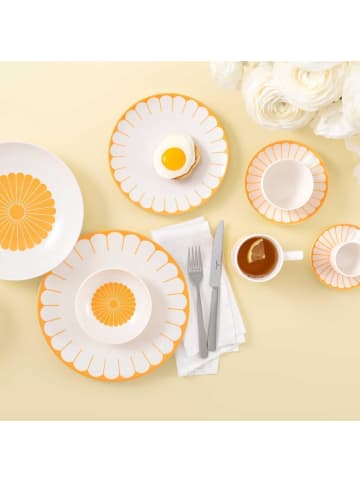 Villeroy & Boch 6er Set Kaffeetassen Fleur Couleur 160 ml in Soleil