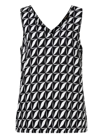 More & More Blusentop in painted square print