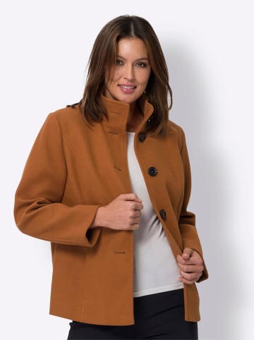 Sieh an! Jacke in cognac