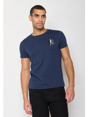 GreenBomb T-Shirt Lifestyle Running in Marineblau