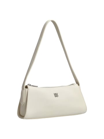 HUGO Women's Chris 2.0 - Schultertasche 25 cm (light beige) in open white