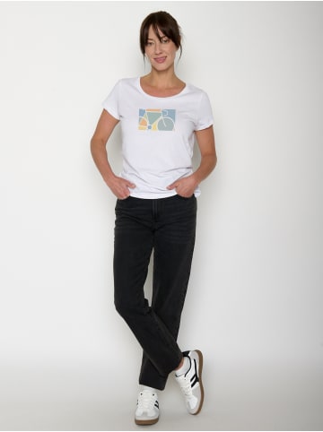 GreenBomb Loves Bike Window in Weiß