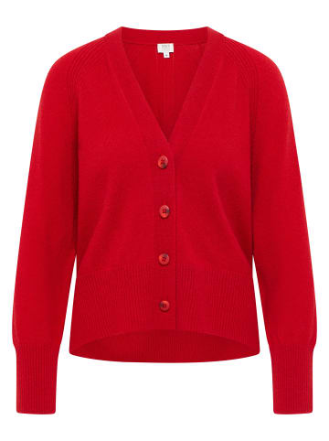 Eterna Strick Cardigan in hellrot