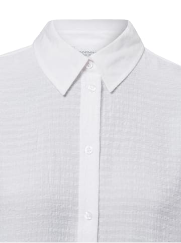 comma Bluse in weiß