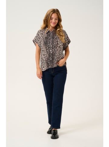 CULTURE Hemd CUmyra Oversize fit in Leopard