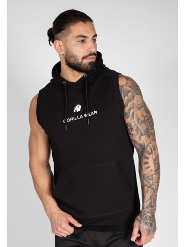 Gorilla Wear Sleeveless Hoodie - Lincoln - Schwarz