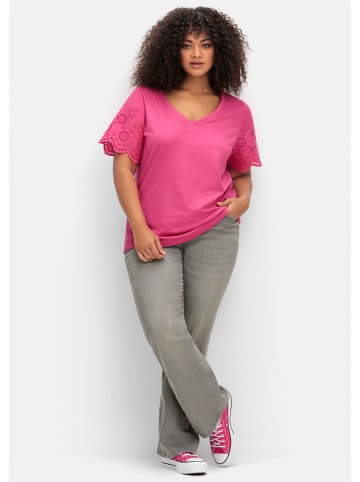 sheego by Joe Browns Shirt in fuchsia