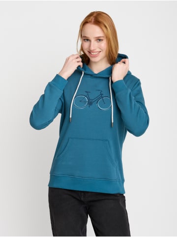 GreenBomb Hoodie Bike Flock in Rich Blue