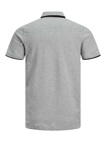 Jack & Jones Poloshirt 'Paulos' in hellgrau