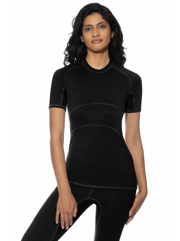 Mey Rundhals T-Shirt für Damen in schwarz