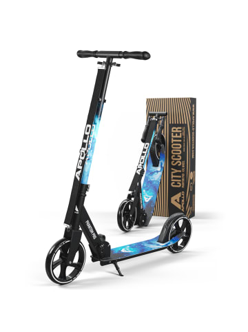 Apollo City Scooter " Phantom Pro Stars " in schwarz/blau