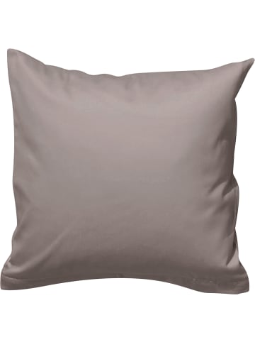 Erwin Müller Mako-Interlock-Jersey Kuschelkissenbezug Amberg in kiesel