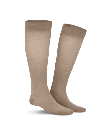Kunert Kniestrümpfe Fly&Care® Stützklasse III effektive Stützwirkung in Beige-mel.