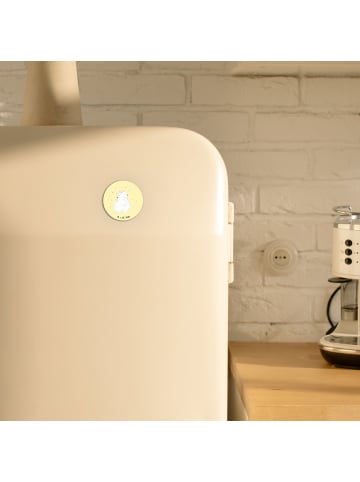 Mr. & Mrs. Panda magnet Eisbär Umarmen ohne Spruch in Gelb Pastell