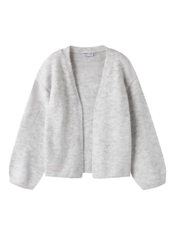 name it Strickjacke in Light Grey Melange1