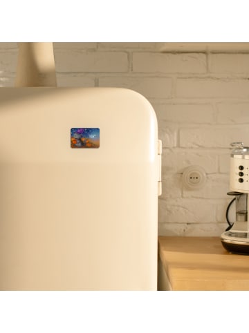 Mr. & Mrs. Panda Magnet Kater Kaffee Design mit Spruch in Weiß