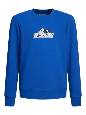 JACK & JONES Junior Sweatshirt in Lapis Blue