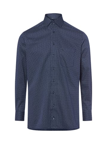 OLYMP  Hemd in marine grün