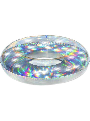Bestway Schillernder Schwimmring 107cm in silber