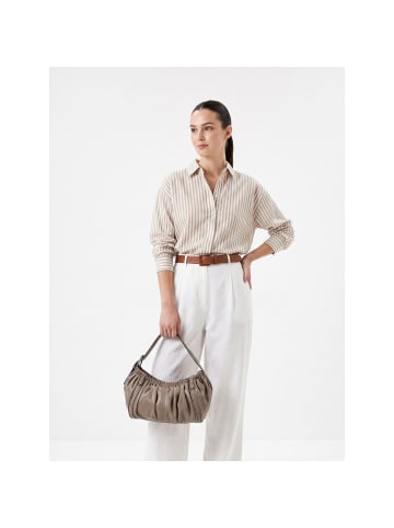 Liebeskind Berlin Faye Schultertasche L Leder 45 cm neutral grey