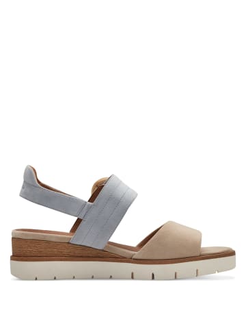 Tamaris Keilsandaletten in Blau