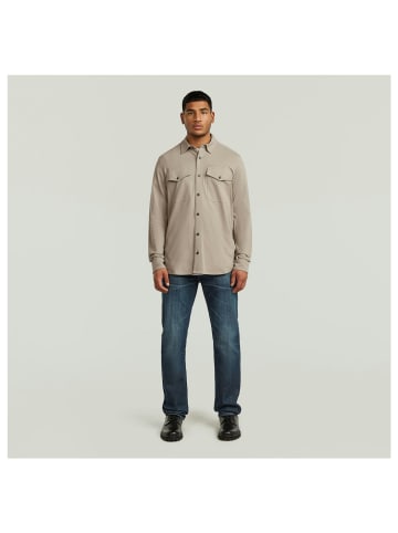 G-Star Raw Langarmhemd in elephant skin