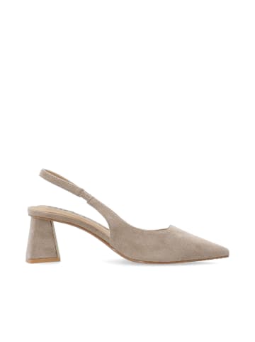 Bianco Slingbacks in Nougat