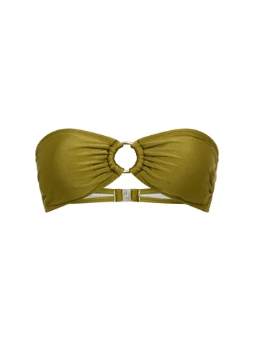 LSCN BY LASCANA Bandeau-Bikini-Top in green moss