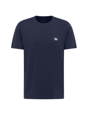 Lee T-Shirt Shortsleeve Patch Logo in Navy