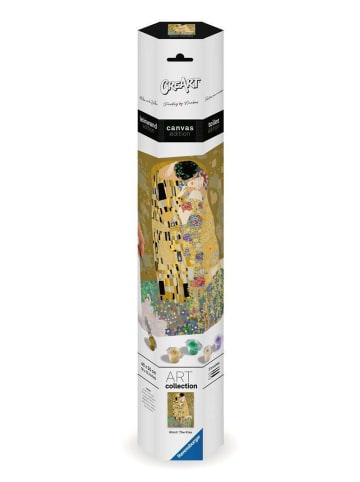 Ravensburger Malprodukte CreArt Canvas Leinwand - Leinwand Der Kuss (Klimt) CreArt Canvas (Leinwand) Ab 12 Jahre in bunt