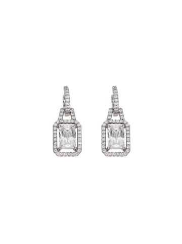 gaya Women Earrings in Silver White