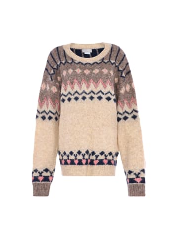 Jalene Damen Sweater in GRAU MEHRFARBIG