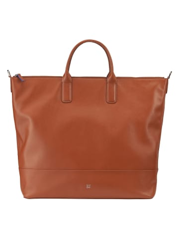 DuDu Judith Shopper Tasche Leder 41 cm in cinnamon