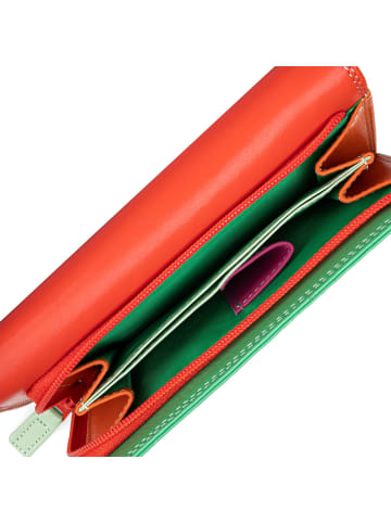 MYWALIT Medium Tri-fold Geldbörse I Leder 14 cm sicily