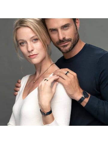 Bering Quarzuhr für Damen in blau